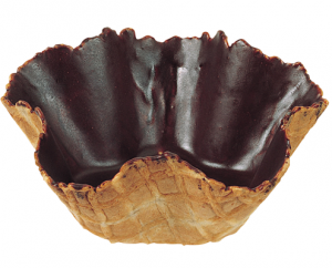 Ice cream waffle cone