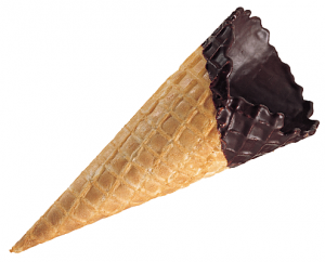 Chocolate Waffle Cone