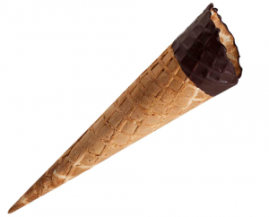 Chocolate Waffle Cone